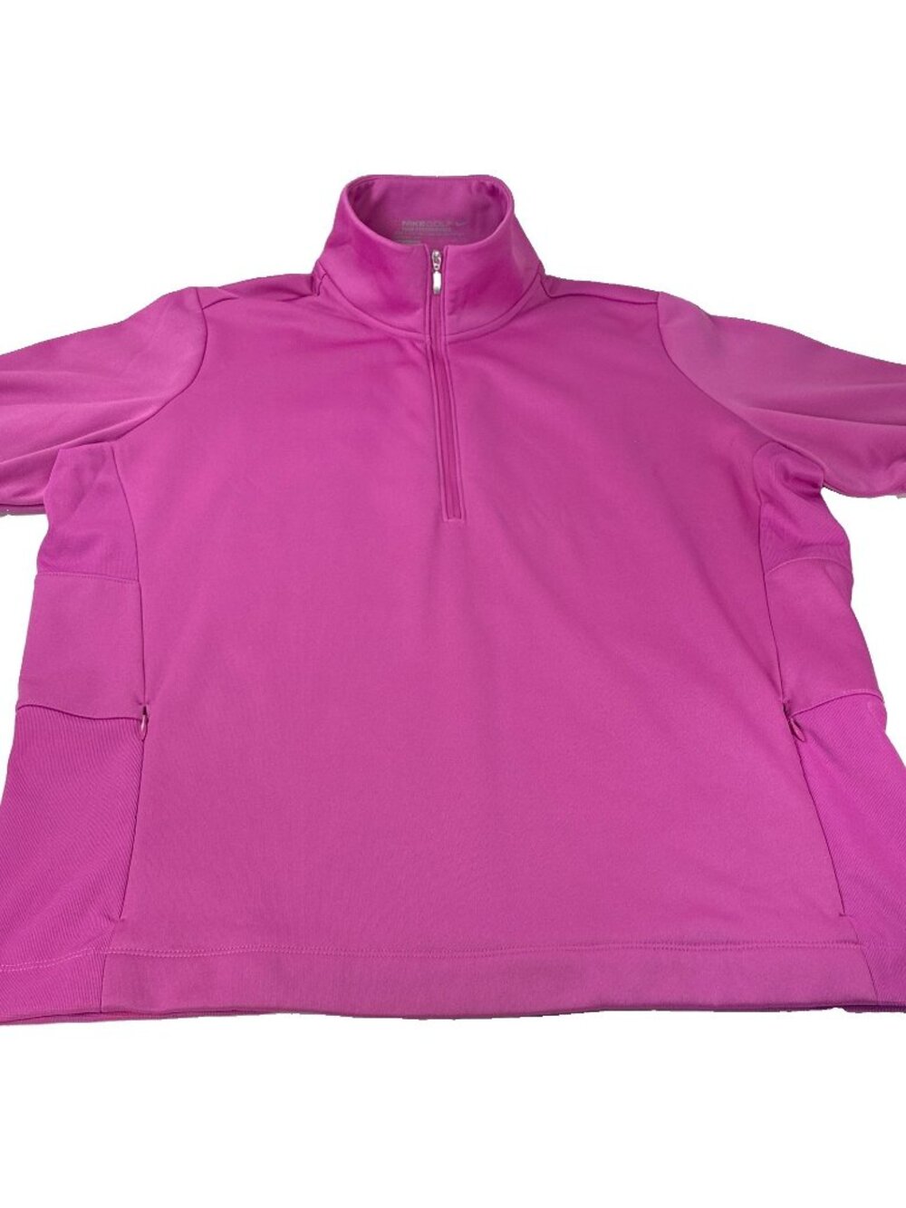 Nike Golf Therma-FIT Jacket Women 2XL Pink Half Zip Pullover insulate 483707-638